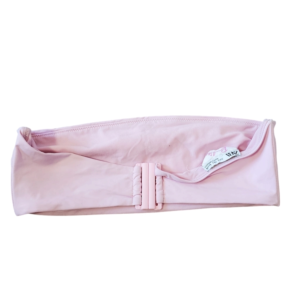 Rare Zara x Barbie Bandeau Swim Top L - Picture 2 of 5